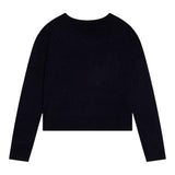 MAX&Co. maglia girocollo tinta unita con ricami Blu per Bambina MX0077 BLU MAX&Co. 