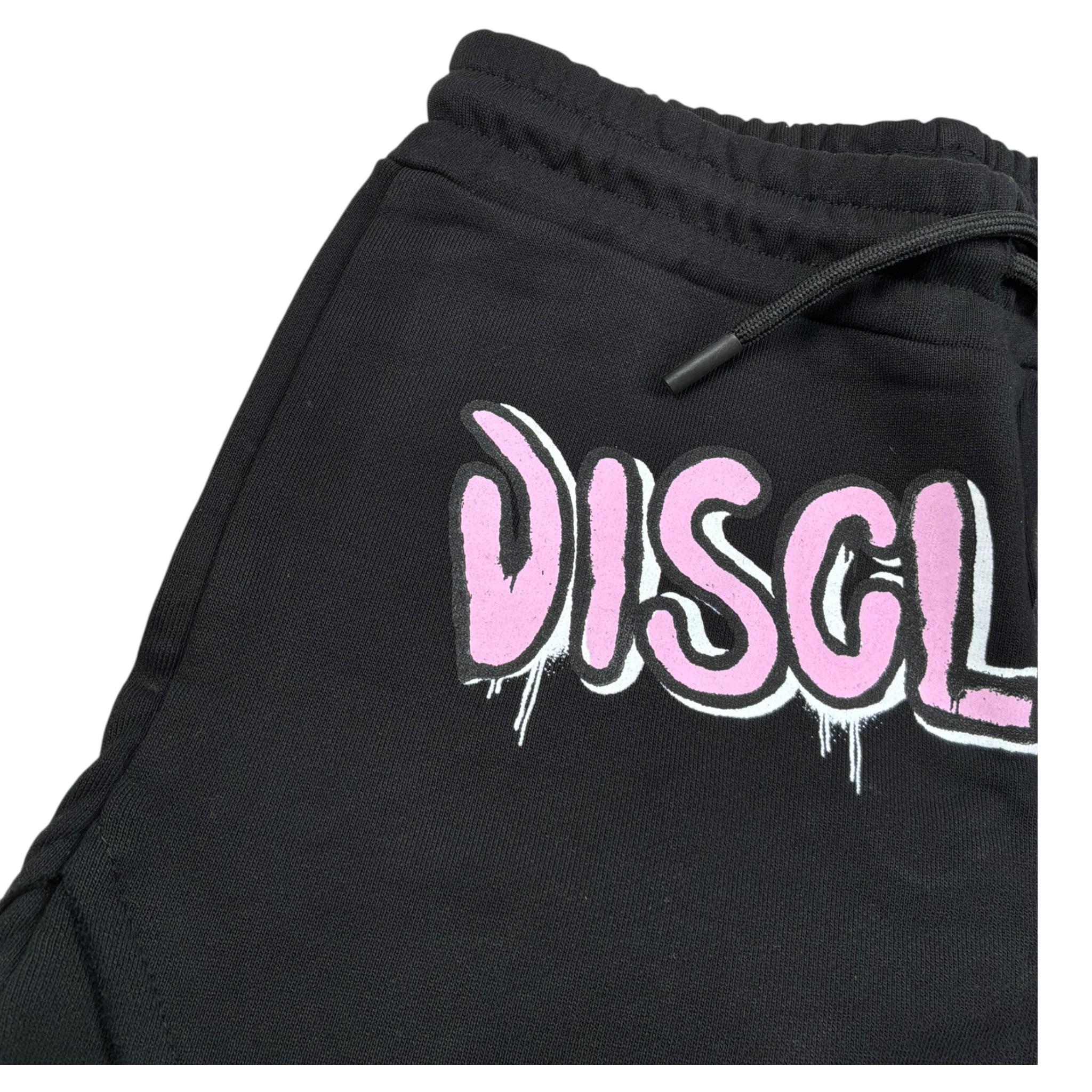 Disclaimer Short Tuta tinta unita con Stamp Nero per Bambina 23EDK53837 NERO DISCLAIMER 