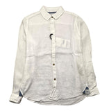 Bern Long Sleeve Shirt White Collar For Kids