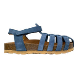 Eli Sandals Solid Color With Buckle Blue For Boys