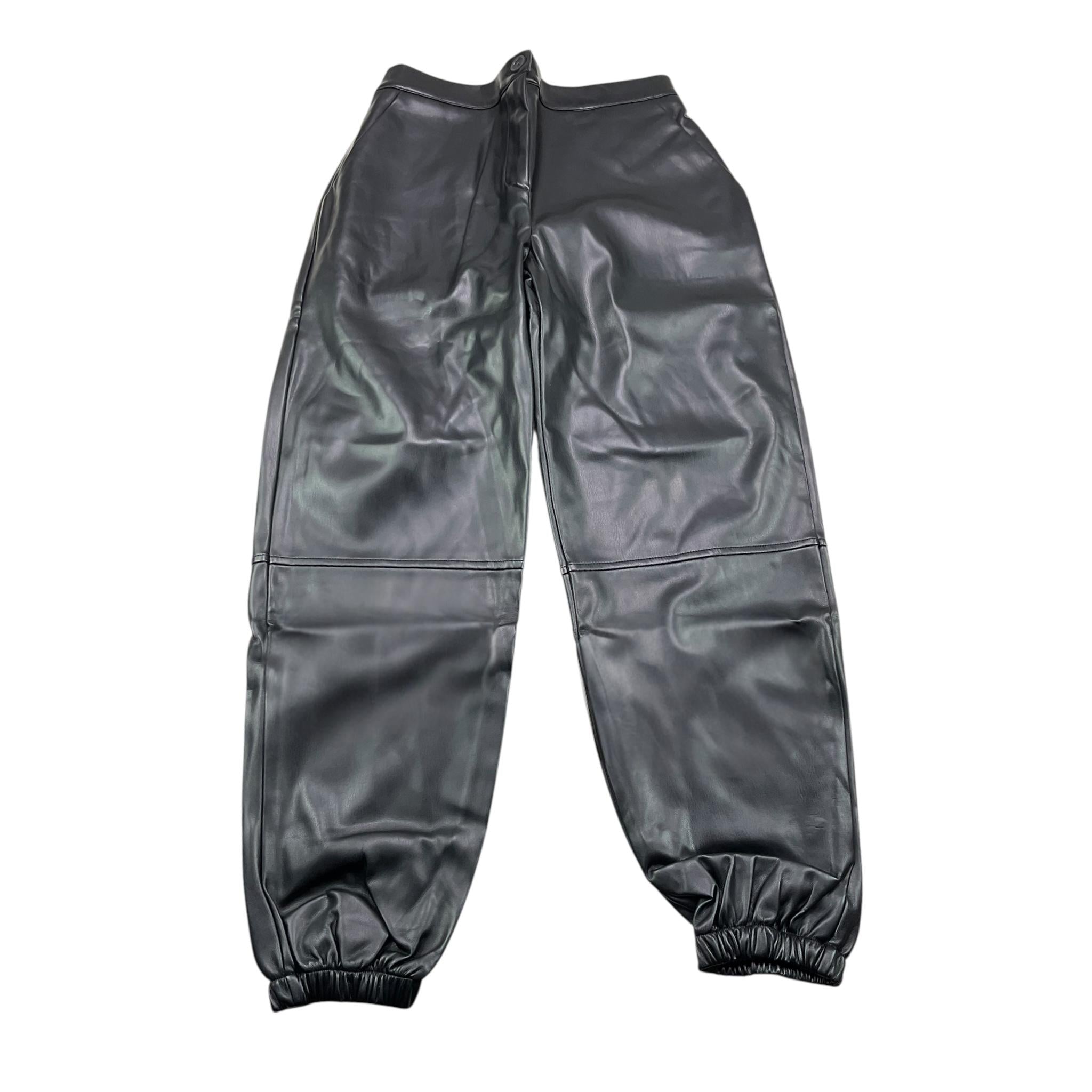 DIXIE pantalone in ecopelle tinta unita Nero per Bambina PHT3200G67X NERO DIXIE 