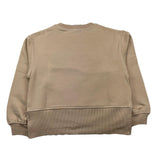 MAYORAL felpa girocollo tinta unita con stampa Beige per Bambina 4482J BEIGE MAYORAL 