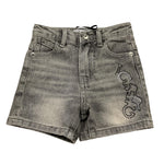 Iceberg Bermuda Tinta Unita In Denim con Girovita Regolabile per Neonato BMICE5108B GRIGIO ICEBERG 