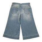 M+E' Jeans tinta unita Modello Palazzo Azzurro per Bambina UE1706X AZZURRO M+E' 