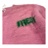 MET maglia girocollo tinta unita con stampa Rosa per Bambina ME534 ROSA MET 