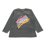 CANADA HOUSE shirt girocollo tinta unita con stampa Grigio per Neonata 24467010 GRIGIO CANADA HOUSE 