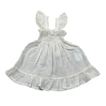 Petit Indi Completo 2 Pezzi Camicia-Culotte per Neonata SS25B09233 BIANCO PETIT INDI 