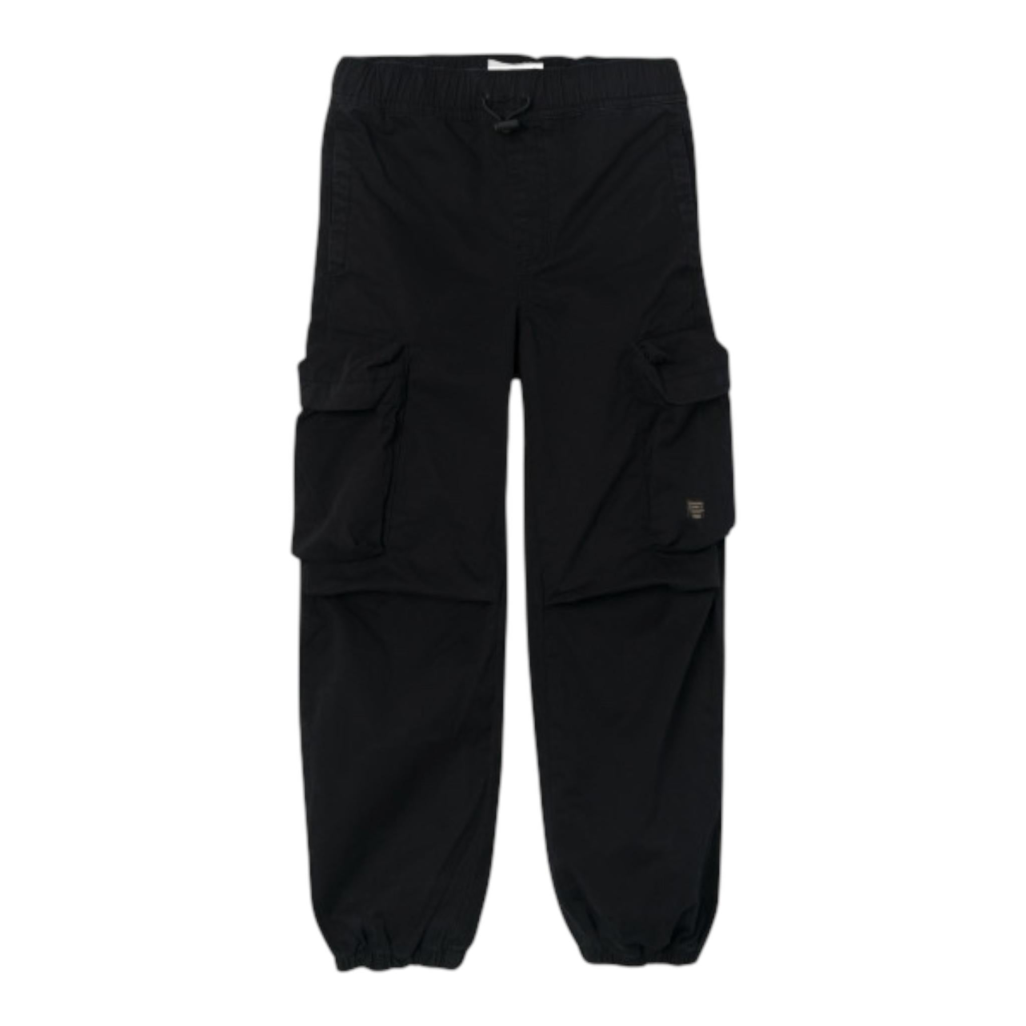 NAME IT pantalone tinta unita con elastico in vita Nero per Bambino 13224458 NERO NAME IT 