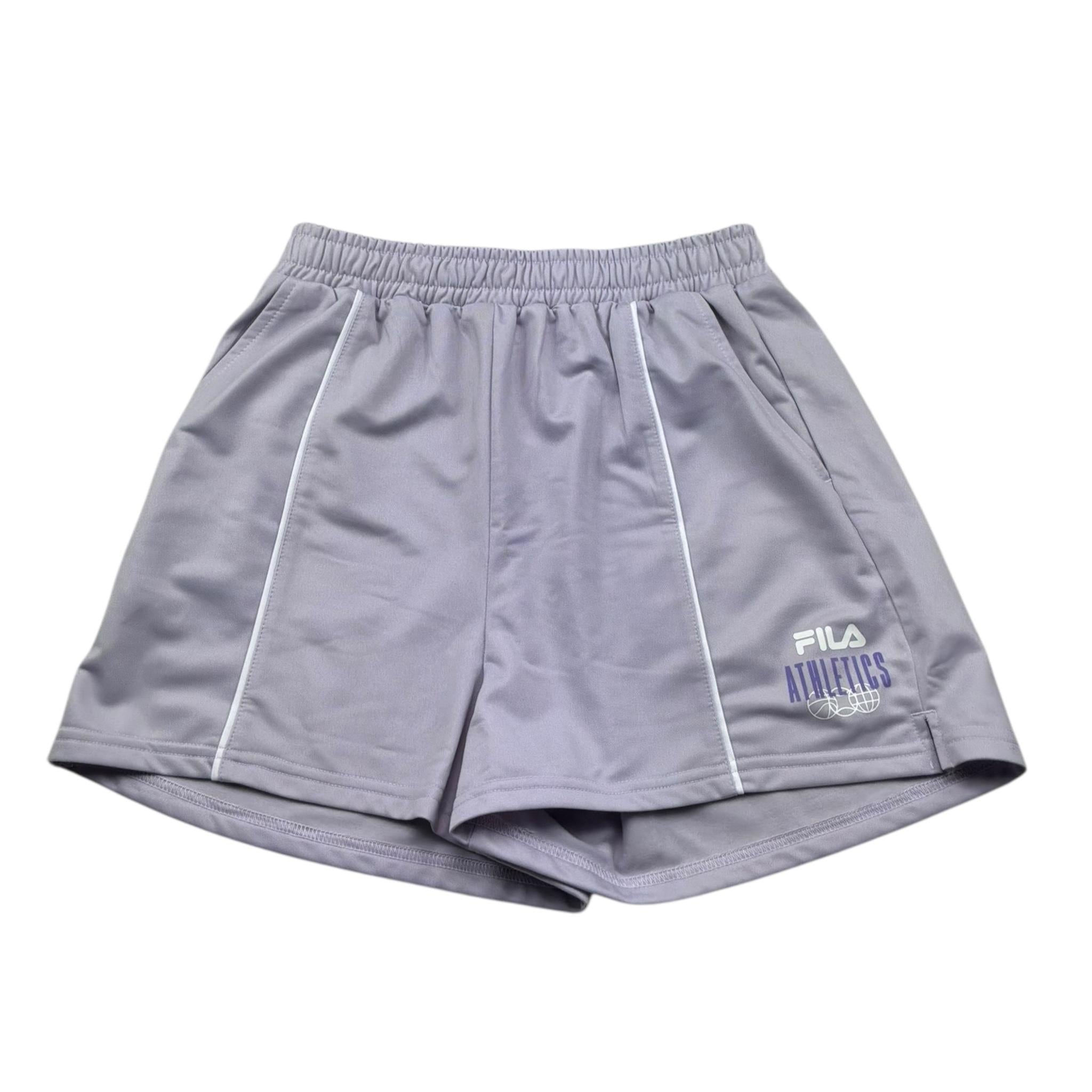 Fila Short Tinta Unita con Logo per Bambina FAT0637 LILLA FILA 