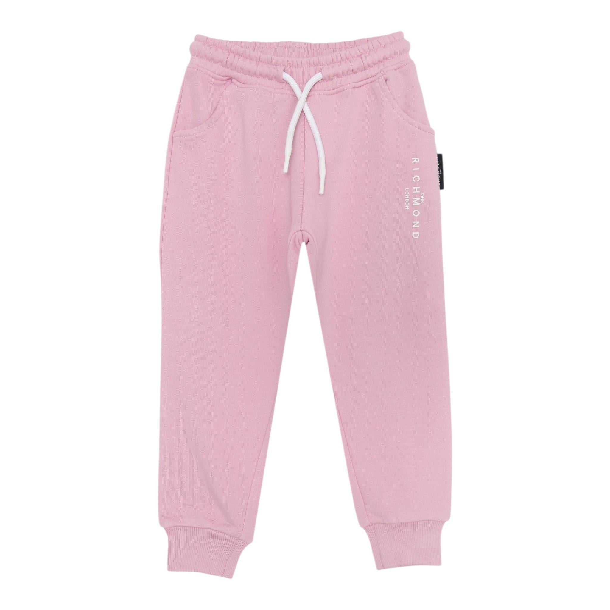 John Richmond Pantalone Tuta Tinta Unita per Neonata RIP25004PAN ROSA JOHN RICHMOND 