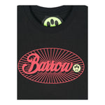 BARROW KIDS t-shirt gircollo tinta unita con logo Nero per Bambino F4BKJUTH030 NERO BARROW KIDS 