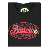 BARROW KIDS t-shirt gircollo tinta unita con logo Nero per Bambino F4BKJUTH030 NERO BARROW KIDS 