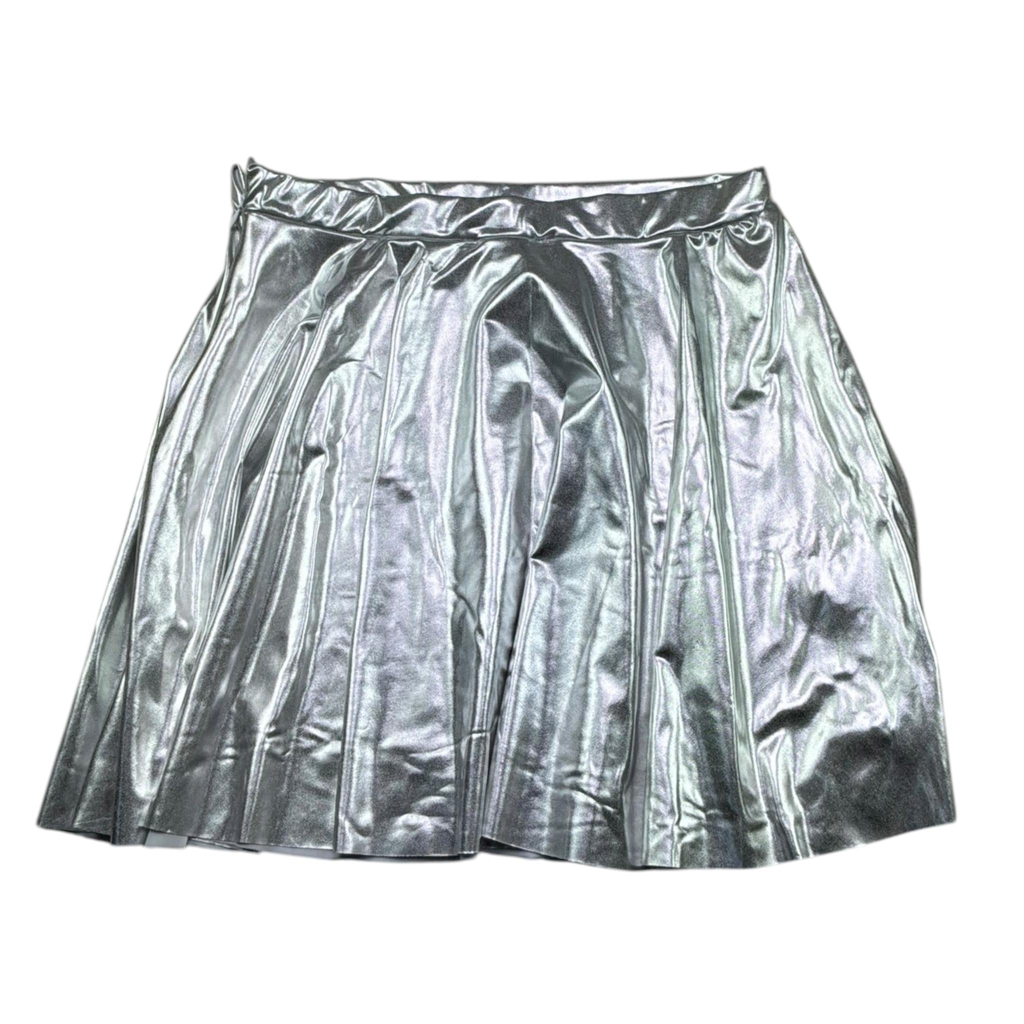 Gaelle Gonna Tinta Unita con Elastico In Vita per Bambina 2746G00377 ARGENTO GAELLE 