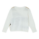 LIU JO maglia tricolore girocollo con fantasia Bianco per Bambina KF4124MA51LJ BIANCO LIU JO 