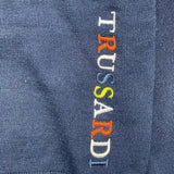 TRUSSARDI maglia tinta unita girocollo con stampa Blu per Neonato TIA24149MA BLU TRUSSARDI 