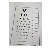 Vicolo T-Shirt Girocollo Tinta Unita con Stampa Logo per Bambina 3146MX00145 BIANCO VICOLO 