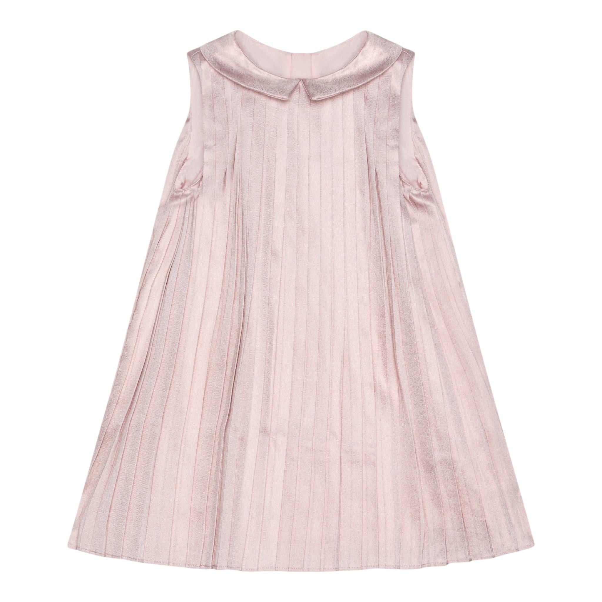 Michael Kors Abito tinta unita con Colletto Giromanica Rosa per Neonata R30307XXX ROSA MICHAEL KORS 