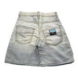 Yes London Adjustable Waist Plain Denim Bermuda Shorts Blue For Boys