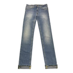 Dondup Jeans Tinta Unita 5 Tasche per Bambina DMPA279C AZZURRO DONDUP 