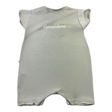 Bamboom+Babies Solid Color Mud Print Half Sleeve Romper for Newborn