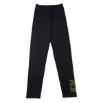 JOHN RICHMOND leggins tinta unita con stampa Nero per Bambina RGA25159LE NERO JOHN RICHMOND 