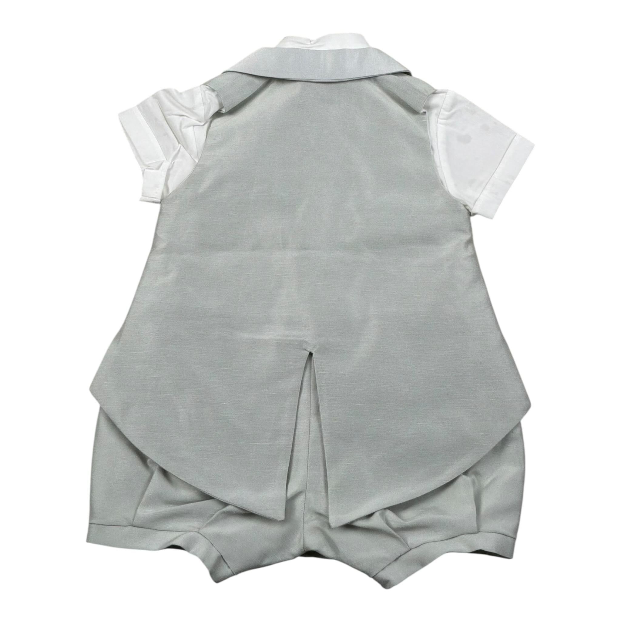 Barcellino Completo 2 Pezzi Body-Pagliaccetto per Neonato 120711X VERDE BARCELLINO 