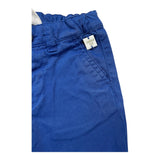 Carre'Ment Beau Plain Trousers With Adjustable Waistband Blue For Newborns