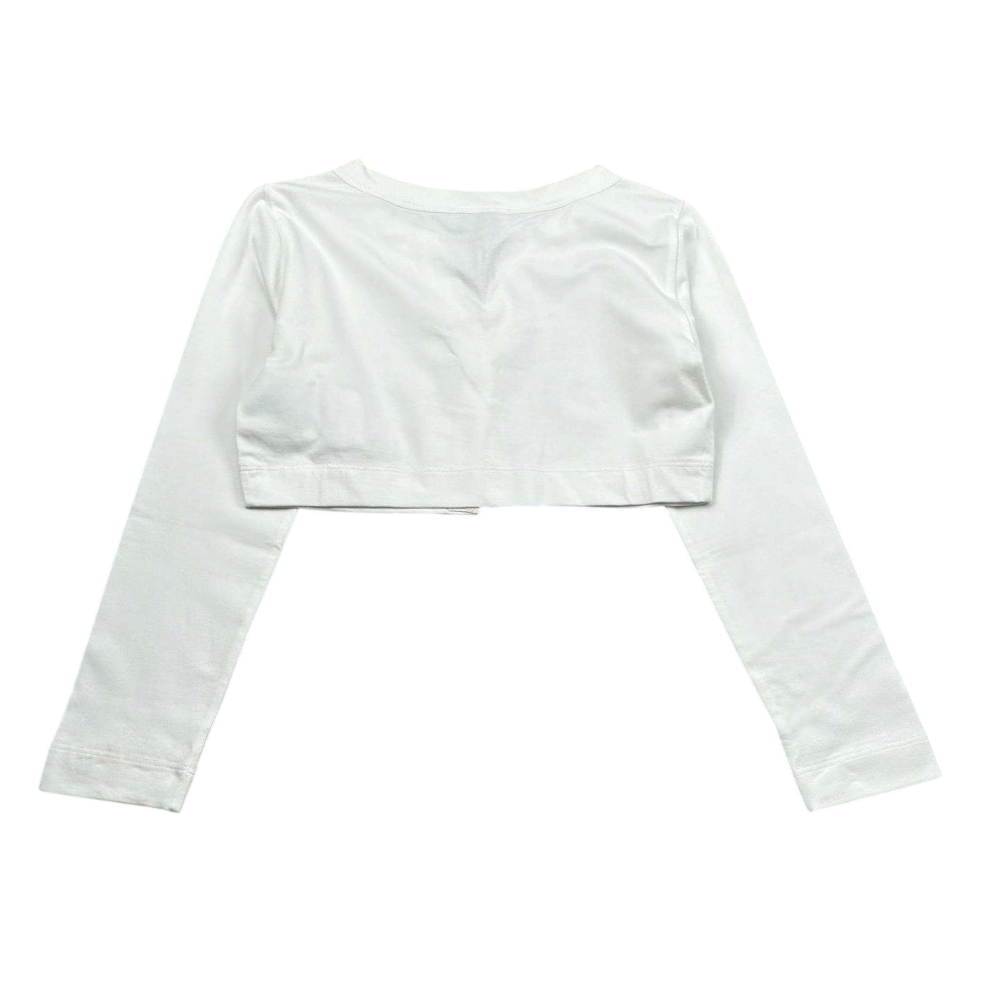 Monnalisa Coprispalle Tinta Unita per Bambina CARDG BIANCO MONNALISA 