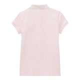 Ralph Lauren Polo Mezza Manica Tinta Unita con Logo per Bambina 312573242011 ROSA RALPH LAUREN 