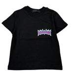 Do Not Conform T-Shirt Girocollo Tinta Unita con Stampa  per Bambino DTS002 NERO DO NOT CONFORM 