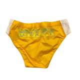 Missoni Costume Model Slip Solid Color With Yellow Print For Boys