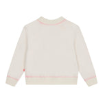 BillIEBLUSH maglia girocollo tinta unita con stampa glitterata Panna per Neonata U20471 PANNA BillIEBLUSH 