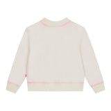 BillIEBLUSH maglia girocollo tinta unita con stampa glitterata Panna per Neonata U20471 PANNA BillIEBLUSH 