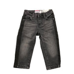 CESARE PACIOTTI jeans tinta unita con girovita regolabile Nero per Neonato PTP5361BXN NERO CESARE PACIOTTI 