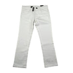 Sarabanda Jeans Tinta Unita con Girovita Regolabile per Bambino D2121 BIANCO SARABANDA 