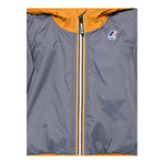 K-WAY giubbino tinta unita con cappuccio in contrasto Grigio per Neonato K61157WXX GRIGIO K-WAY 