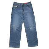 Diesel Jeans Solid Color With Rips Light Blue For Boys