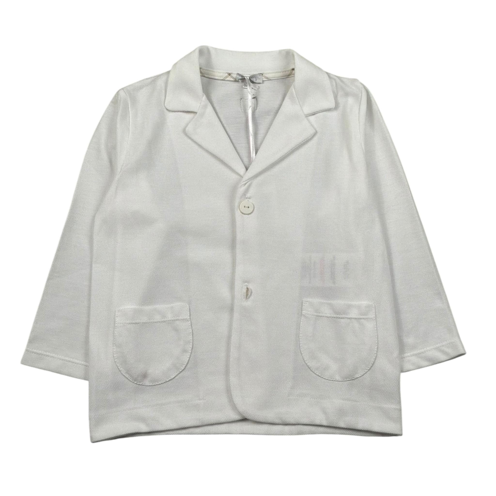 Nanan Giacca Tinta Unita per Neonato E2316918B BIANCO NANAN 