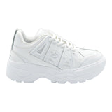 Chiara Ferragni Sneakers Solid Color With Logo And Laces White For Girls