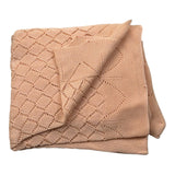 Pangasa Coperta Tinta Unita con Ricami per Neonata 2512410 PESCA PANGASA 