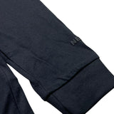 NEVER TOO shirt girocollo tinta unita con logo Nero per Bambino NT2115R NERO NEVER TOO 