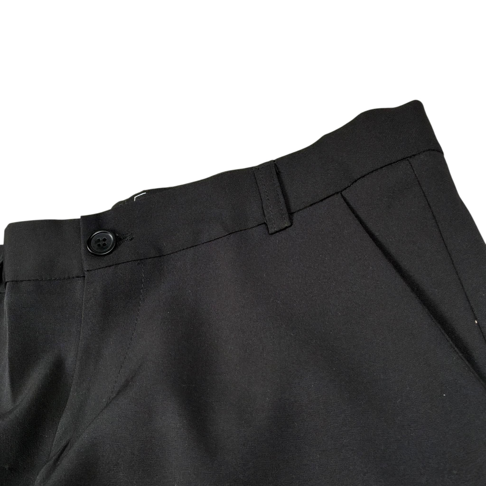 Brian Rush Pantalone tinta unita con Girovita Regolabile Nero per Bambino MK200 NERO BRIAN RUSH 
