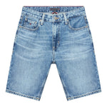 Tommy Hilfiger Bermuda Tinta Unita In Denim per Bambino KB0KB08132 BLU TOMMY HILFIGER 