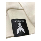 PATRIZIA PEPE felpa chiusa girocollo tinta unita con stampa Bianco per Bambina 7M0854 BIANCO PATRIZIA PEPE 