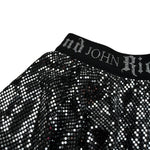 John Richmond Gonna tinta unita con Elastico In Vita Logato Argento per Bambina RGA23094GO ARGENTO JOHN RICHMOND 