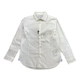 Berna Plain Button Down Shirt White For Boys