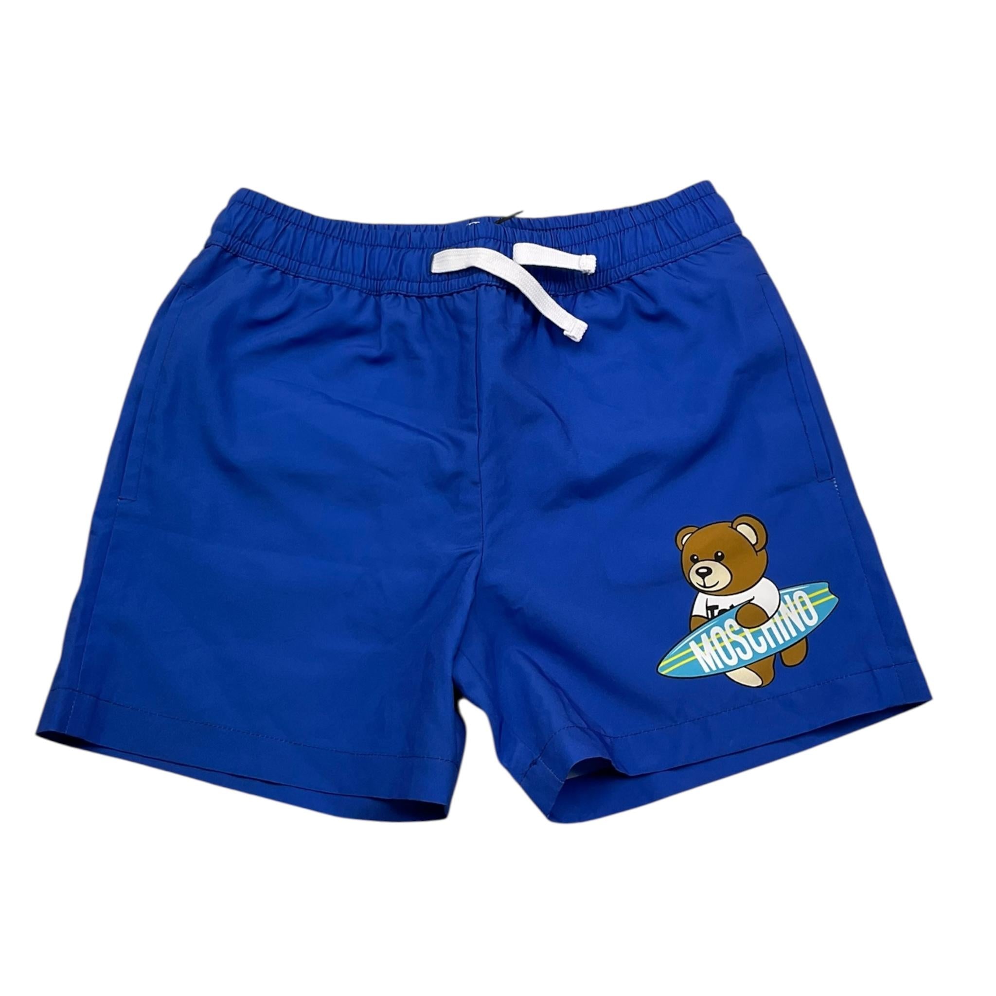 Moschino Costume Tinta Unita con Logo per Bambino HOL01CLK BLU MOSCHINO 