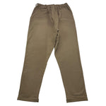 @MADILLY pantalone tinta unita con elastico in vita Verde per Bambino 01950 VERDE @MADILLY 