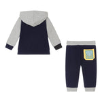 GUESS completo 2 pezzi felpa-pantalone tuta  Blu per Bambino N4YG13KA6R3X BLU GUESS 