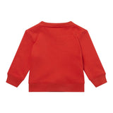 STELLA McCARTNEY felpa chiusa girocollo titna unita con stampe in contrasto Rosso per Neonata TT4050N ROSSO STELLA McCARTNEY 